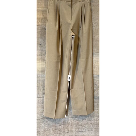 Rohe Women's Brown Wide Leg Pleated Pants size FR 34/ US 2 NWOT - Picture 6 of 11